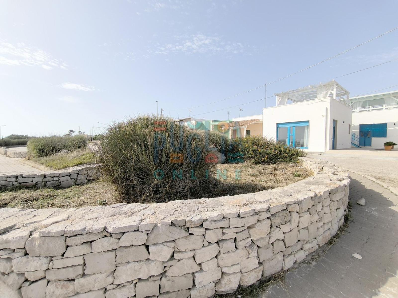 Apartmán Bilocale Blue House Fronte Mare, A Posto Rosso Capilungo Exteriér fotografie