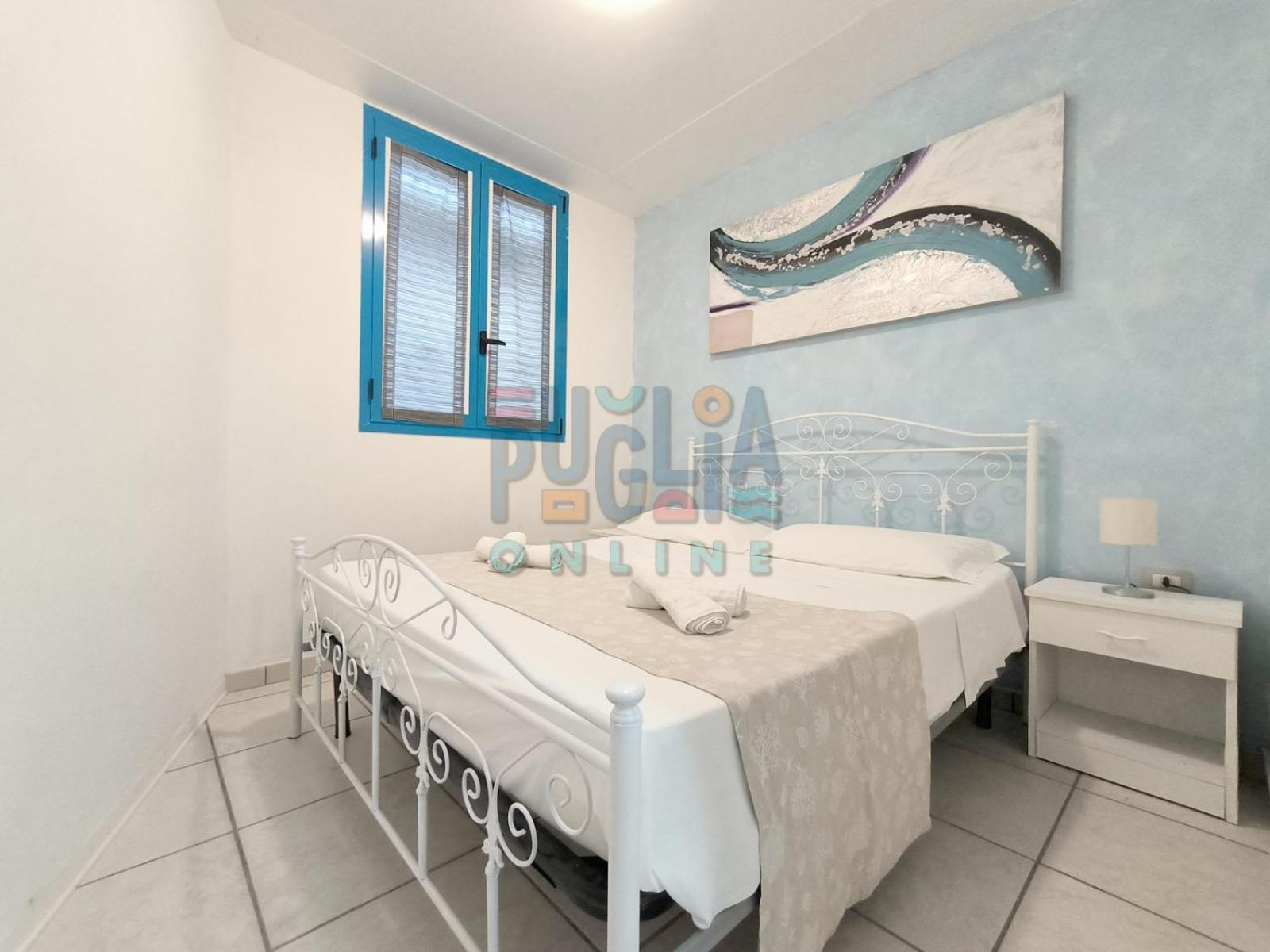 Apartmán Bilocale Blue House Fronte Mare, A Posto Rosso Capilungo Exteriér fotografie