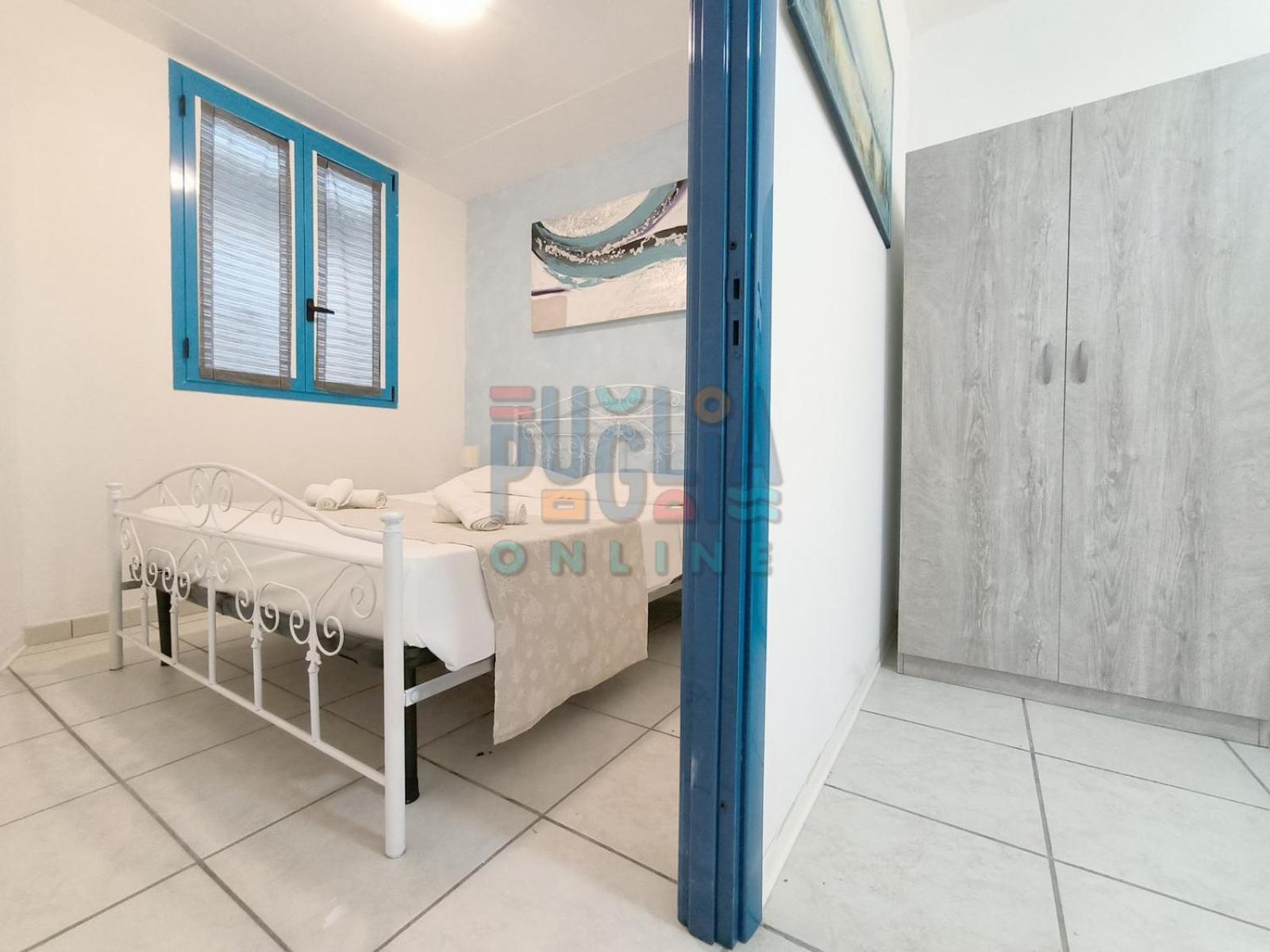 Apartmán Bilocale Blue House Fronte Mare, A Posto Rosso Capilungo Exteriér fotografie